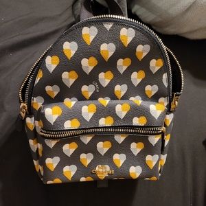 Coach mini backpack